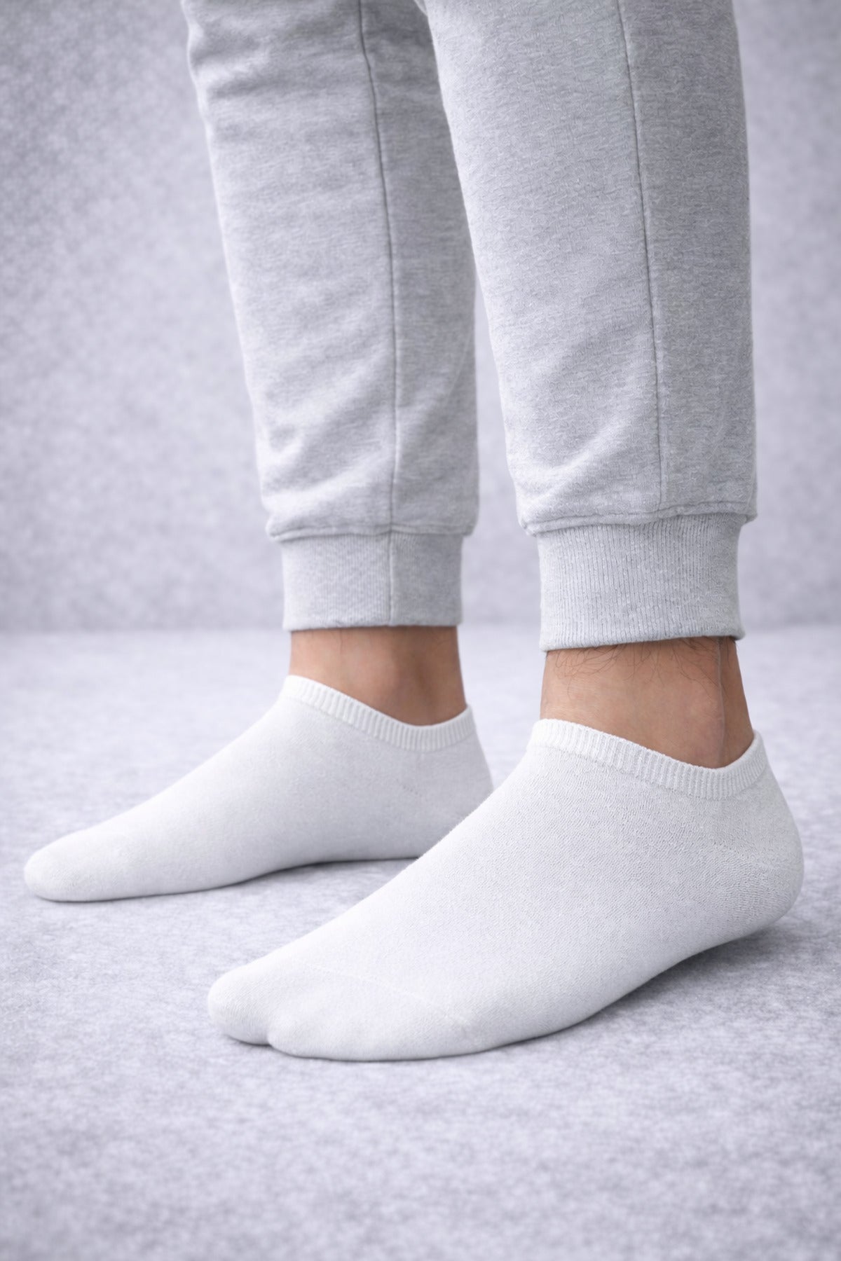 Erkek Bambu 24'lü Set Dikişsiz Yıkamalı Sneakers Çorap