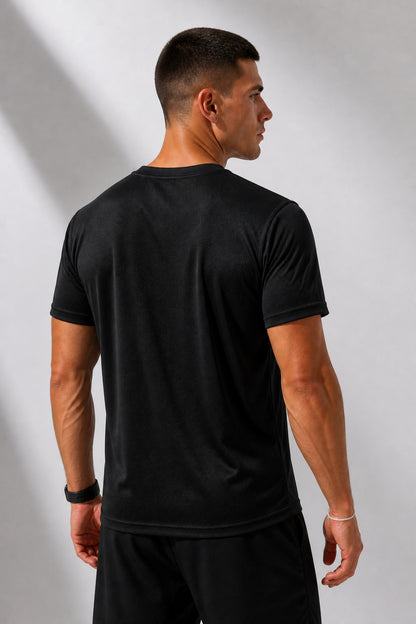 Erkek Spor Tişört Hızlı Kuruyan Esnek ve Dayanıklı Kumaş Nem Emici Spor T-Shirt