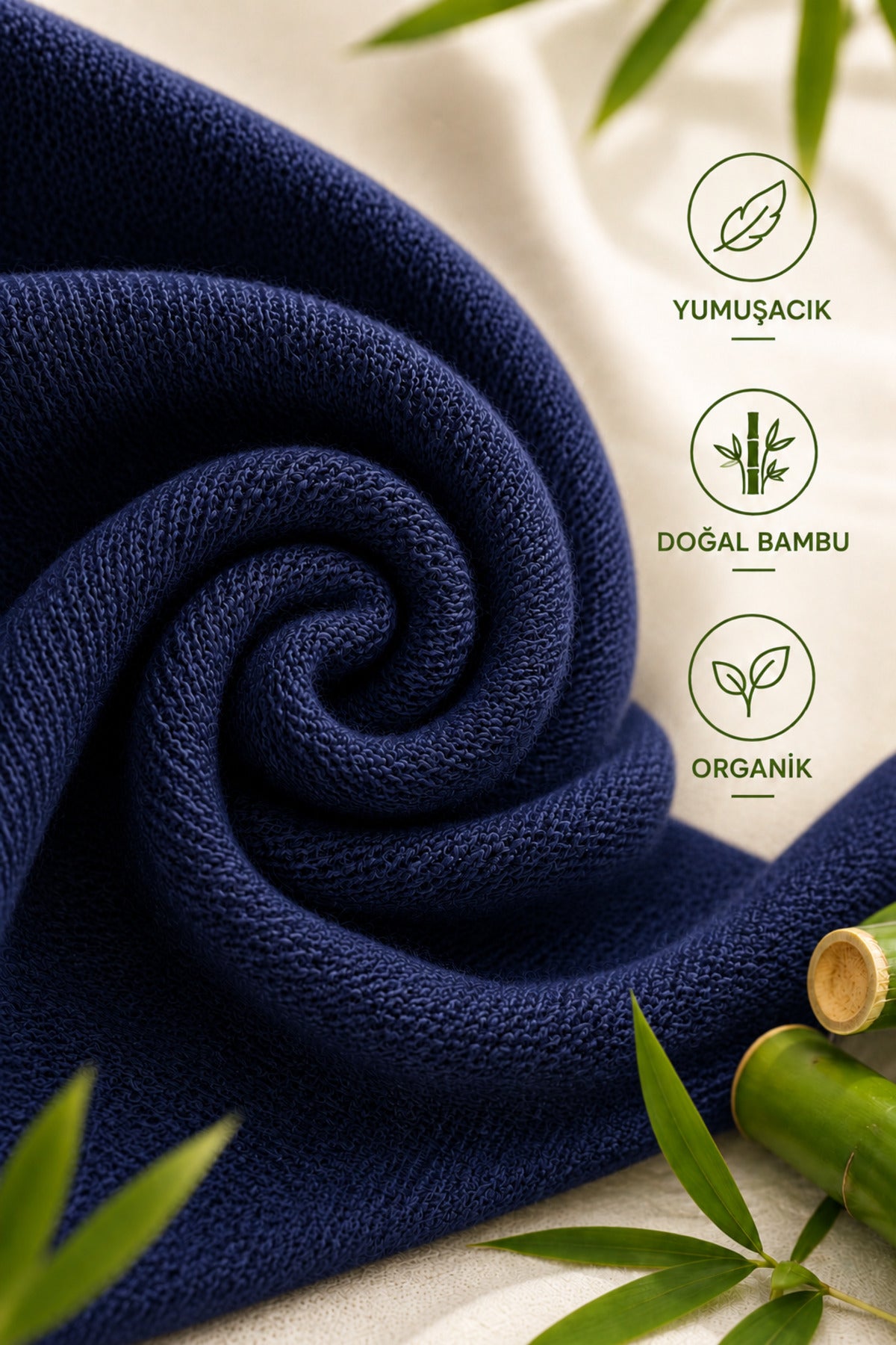 Kadın Lacivert 6'lı Bambu Extra Yumuşak Yazlık Dikişsiz Çorap Terletmeyen Soft Çorap
