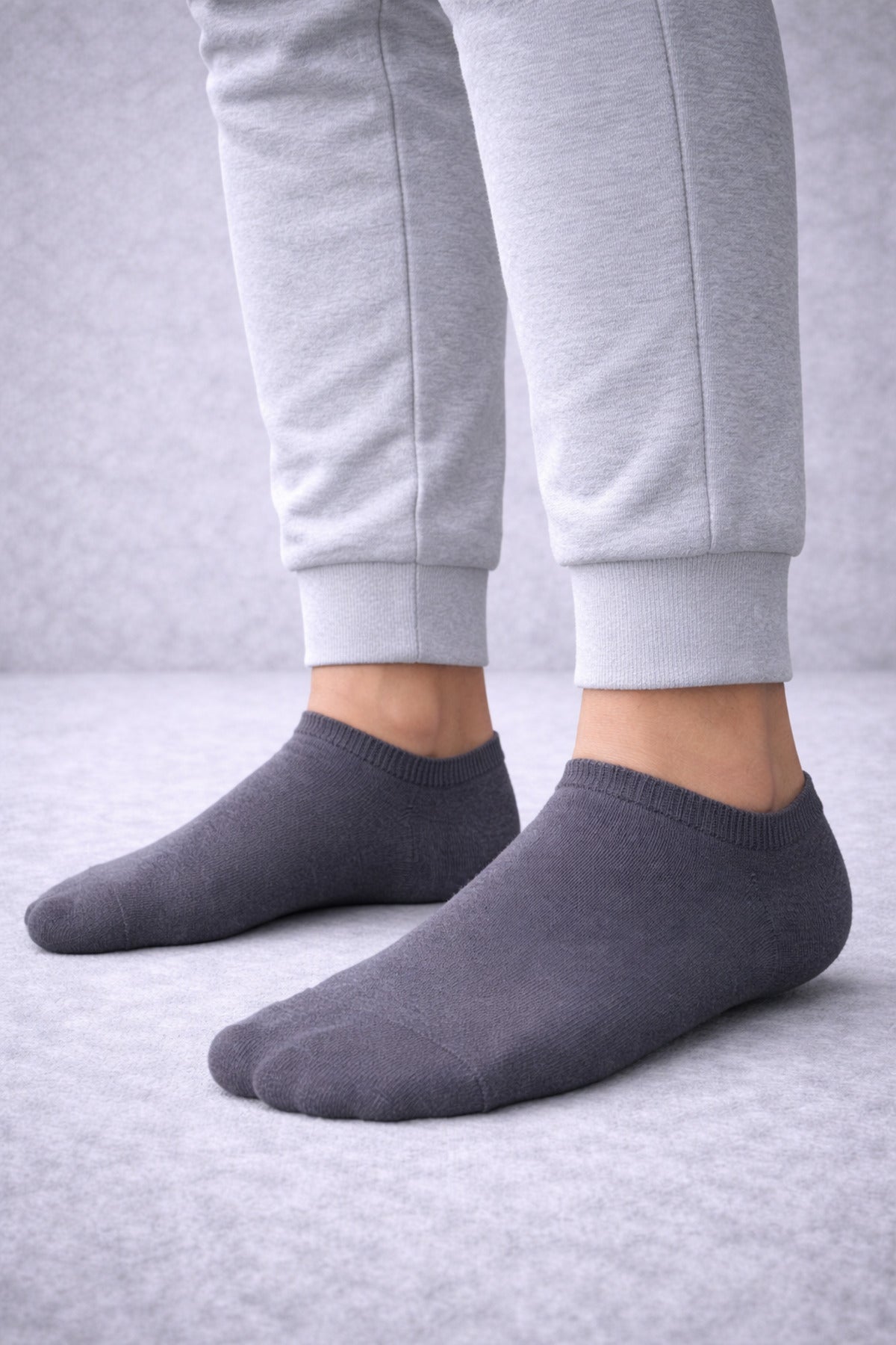 Erkek Bambu 24'lü Set Dikişsiz Yıkamalı Sneakers Çorap