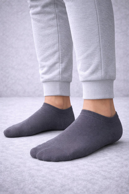 Erkek Bambu 24'lü Set Dikişsiz Yıkamalı Sneakers Çorap