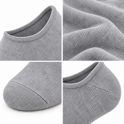 8034 erkek bambu sneaker çorap 6 çift – Gri – 3. görsel