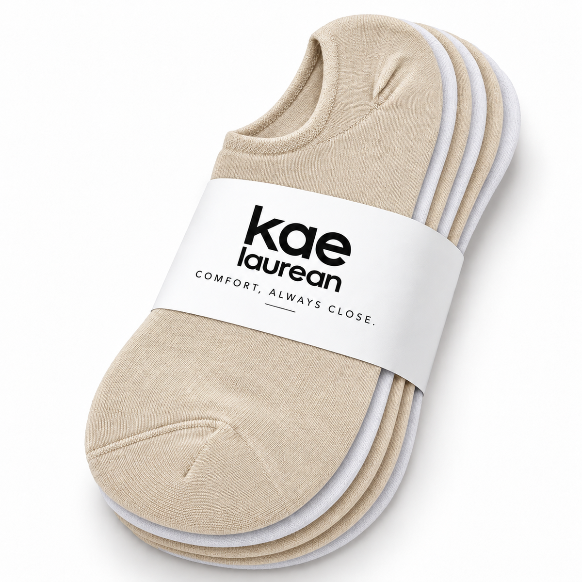 8034 erkek bambu sneaker çorap 6 çift – 3 Taş + 3 Beyaz – 4. görsel