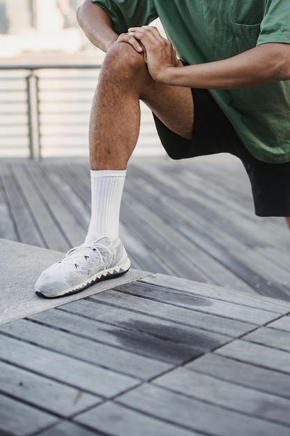 Erkek 3'lü Tenis Beyaz Spor Çorap