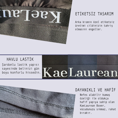 KaeLaurean Lycra Men's Boxer 3 Pieces 