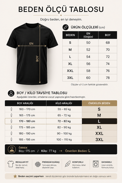 Men's Black Cotton Regular Fit T-Shirt