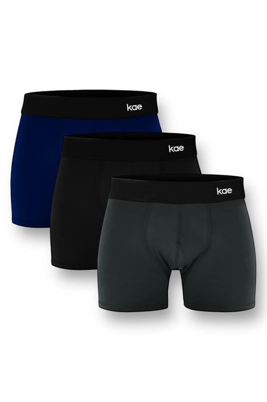 Erkek 3'lü Boxer Uzun Ömürlü Konforlu ve Nefes Alabilir