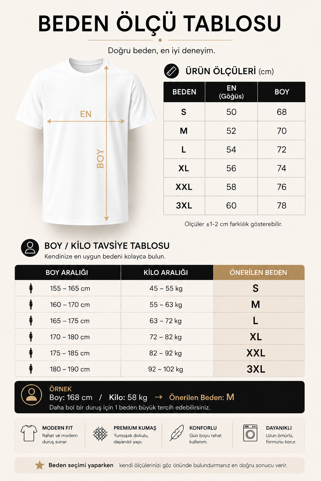 Kadın Beyaz Pamuklu Regular Fit Tişört